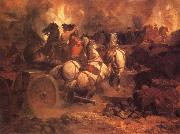 Blythe David Gilmour Battle of Gettysburg oil painting artist